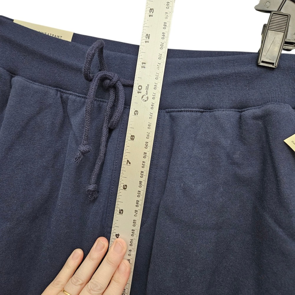 Aeropostale Classic Sweatpant Women Small Navy Blue Logo Graphic Fleece Joggers - Picture 9 of 11